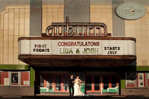 Auburn theater wedding | Theatre wedding, Broadway shows, Anne