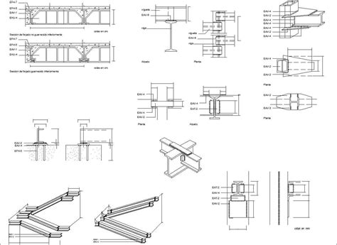 Steel Structure Details 1 – Free Autocad Blocks & Drawings Download Center