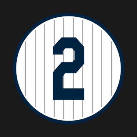 Derek Jeter Number 2 Jersey New York Yankees Inspired - New York ...