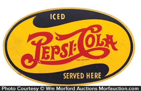 Antique Advertising | Vintage Wooden Pepsi Sign • Antique Advertising