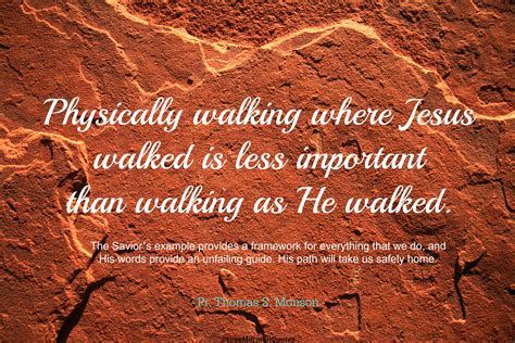 #JesusChrist - “Physically walking where Jesus walked is less important ...