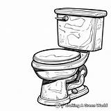 Toilet Coloring Pages  Free & Printable sketch template