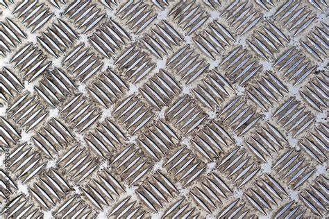 Steel floor plate Stock Photo | Adobe Stock