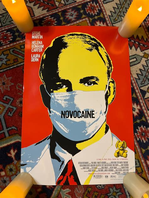 Original 2000s Novocaine Vintage Movie Promo Poster 20x13 - Etsy