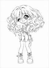 Chibi Coloring Pages  ColoringBay sketch template