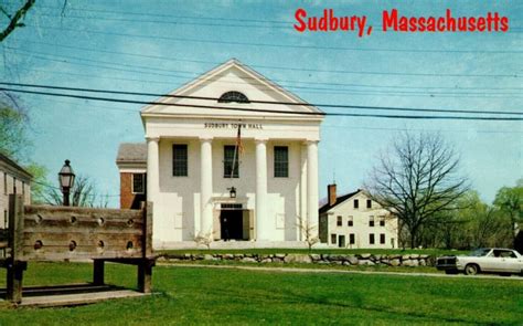 Sudbury, Massachusetts, USA History, Photos, Stories, News, Genealogy ...