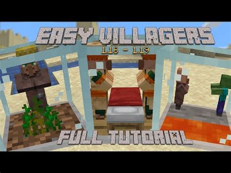 Easy Villagers Mod (1.19.3, 1.18.2) — Capture Villagers – MC-Mods.org