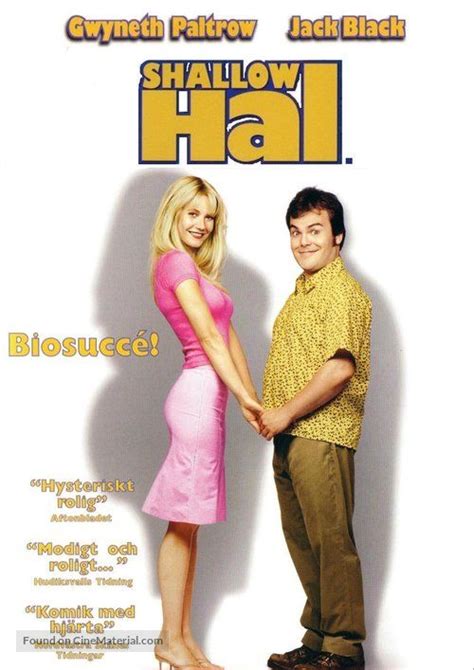 ''Shallow Hal - SHALLOW Hal.'' 2001 Swedish movie poster. (Biosuccé!). (10). | Gwyneth paltrow ...