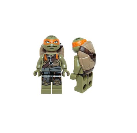 Lego MINIFIGURE Teenage Mutant Ninja Turtles Michelangelo - Etsy