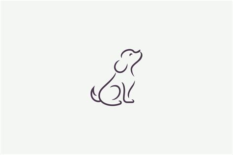 Cute dog logo template | Branding & Logo Templates ~ Creative Market