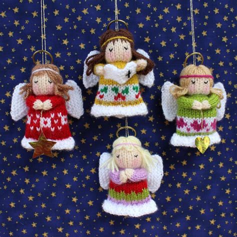 Little Angels - Christmas Decorations Knitting pattern by Dollytime