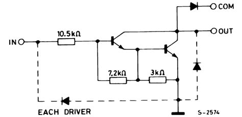 ULN2004A Darlington Array: Pinout, Equivalent and Datasheet