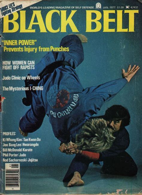 Black Belt Magazine Jan 1977 cover - "America's Special Forces Learn Ancient Guerilla Tactics ...