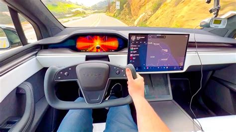 Tesla Model X Plaid POV Drive Review *0-60mph 2.3s!!* - YouTube