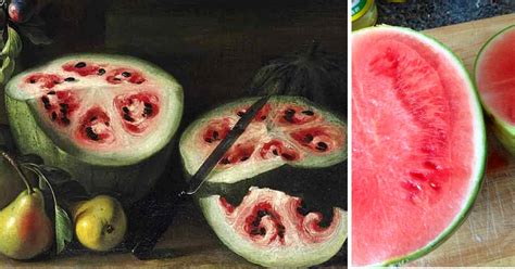 A 17th-Century Stanchi Painting Reveals the Rapid Change in Watermelons through Selective ...