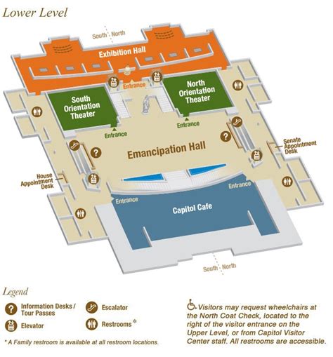 Capitol Visitor Center Indoor Map | U.S Capitol - Visitor Center