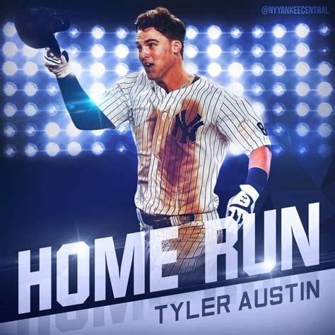 HR TYLER AUSTIN! 2-0 YANKS!! | New york yankees baseball, Yankees ...