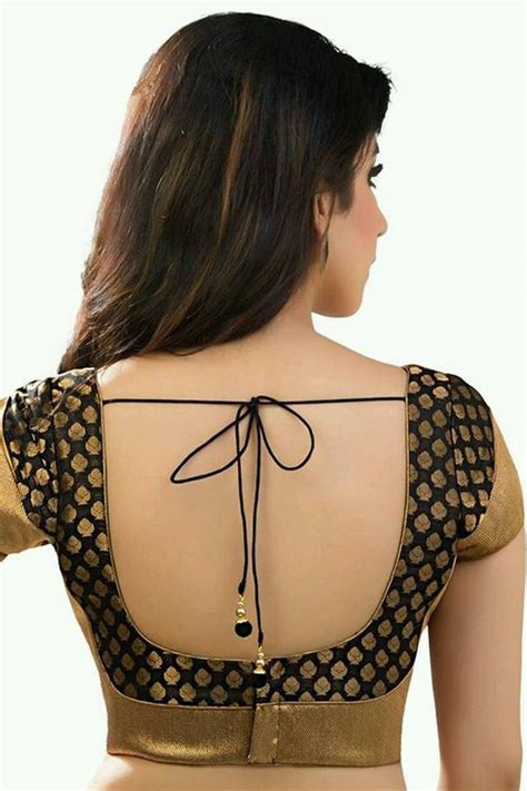 Stylish and Trendy Blouse Back Neck Designs - K4 Fashion