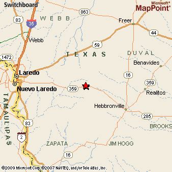 Oilton, Texas Area Map & More