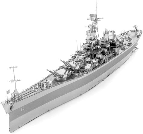 Piececool 3D Metal Model Kits – Uss Missouri Battleship DIY 3D Metal ...