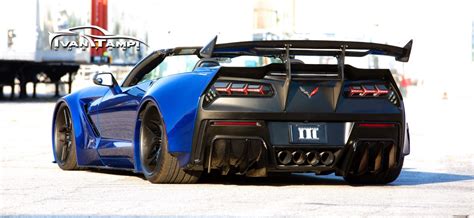 XIK GT Wing Series II C7 Corvette Stingray / Z06 / Grand Sport 2014 ...