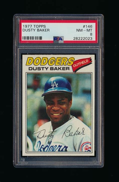 Auction Prices Realized Baseball Cards 1977 Topps Dusty Baker