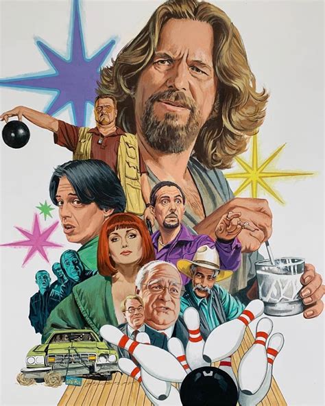 Best Movie Posters, Movie Poster Art, Movie Art, Big Lebowski Poster, The Big Lebowski Movie ...