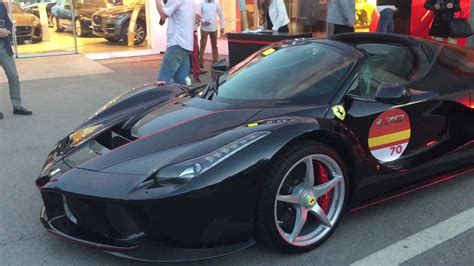 Black laferrari aperta in Marbella - YouTube