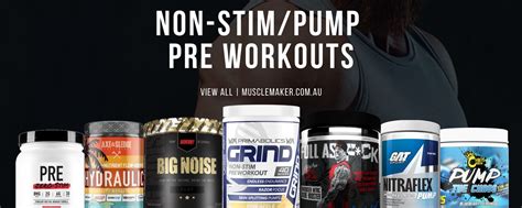 View All Non-Stim Pre Workouts | Muscle Maker Supplements Australia