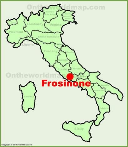 Frosinone Maps | Italy | Discover Frosinone with Detailed Maps