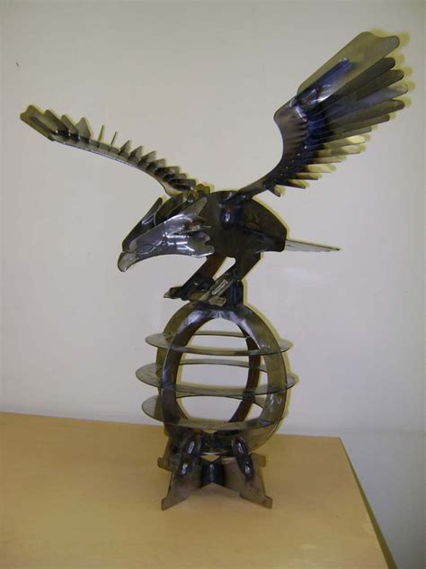 Items similar to Metal Art, "Eagle" Steel Eagle, Metal Eagle, Metal ...