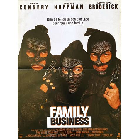 FAMILY BUSINESS French Movie Poster - 15x21 in. - 1989