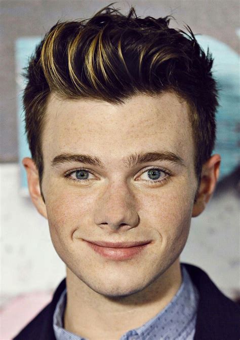 Anybody else notice one of his eye is bigger then the other? | Chris colfer, Chris, Actors