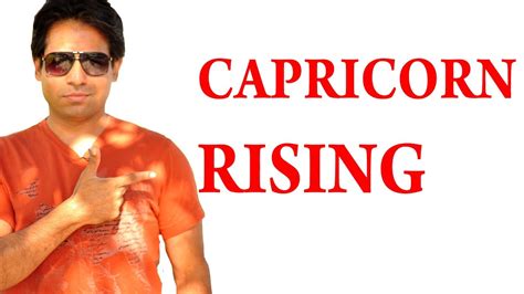 All About Capricorn Rising Sign & Capricorn Ascendant In Astrology - YouTube