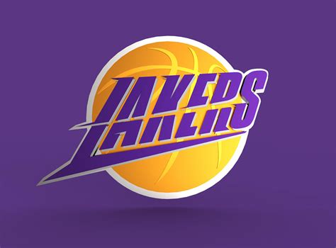 LA Lakers logo on Behance