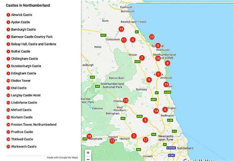 Best Castles in Northumberland - Historic European Castles