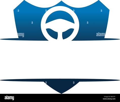 Driving School Logo Design Template Vector Stock Vector Image & Art - Alamy