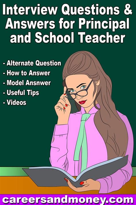 Interview Questions Answers for Principal and School Teacher | Teacher job interview, Teacher ...