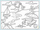 Kindergarten Summer Coloring Pages sketch template