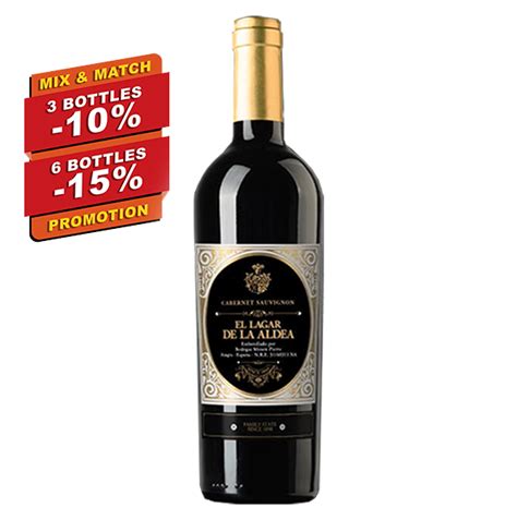 EL LAGAR DE LA ALDEA CABERNET SAUVIGNON – 750ML – Welcome To HOH Spirit & Wine Supplier