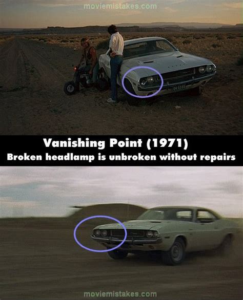 Vanishing Point (1971) movie mistake picture (ID 100988)