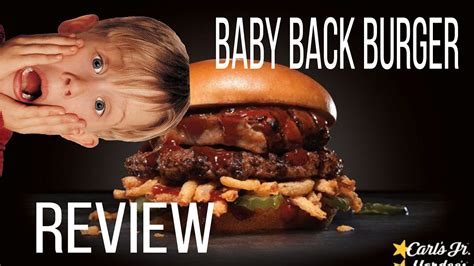 Hardees / Carl's Jr Baby Back Rib Thickburger REVIEW - YouTube