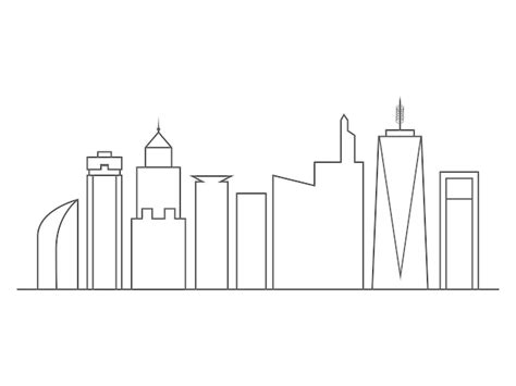 Premium Vector | Nairobi skyline vector