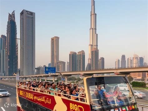 Dubai Big Bus Hop-On Hop-Off Tours, UAE - Klook