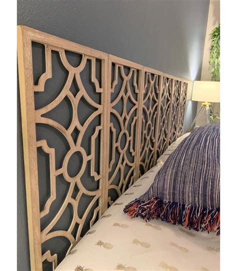 Set of 2 Wood Lattice Wall Hanging Brown - Threshold™ | Lattice wall, Decor, Diy wood headboard