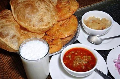 Breakfast: Halwa Poori Chanay n Lassi | Cooking meat, Cooking recipes, Cooking