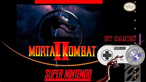 Mortal Kombat II - SNES - Cheats - YouTube