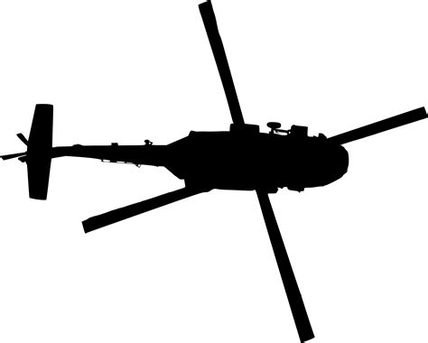 10 Helicopter Top View Silhouette (PNG Transparent) | OnlyGFX.com