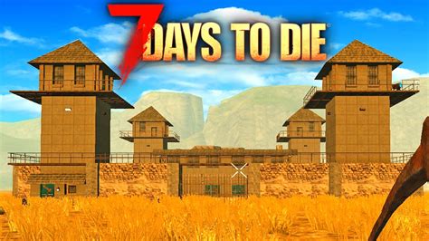 7 Days To Die: THE BEST PRISON BASE IN THE GAME!! - Alpha 15 Update!! | 7 Days To Die Gameplay ...