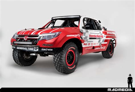 Honda Off-Road Reveals Unlimited Ridgeline Off-Road Race Vehicle | MadMedia